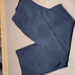 Counterparts Size 18W Slate Blue-Gray Straight Leg Trousers, NEW with Tag